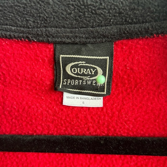 Ouray Sportswear Fleece Red Vest - Picture 5 of 5